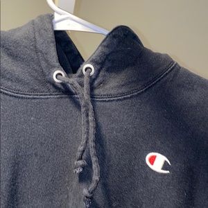 Champion hoodie.